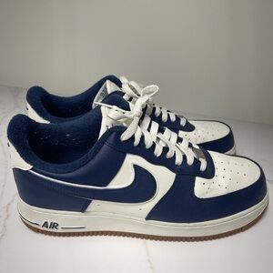 Nike Air Force 1 Low Navy White Gum Men’s 10.5